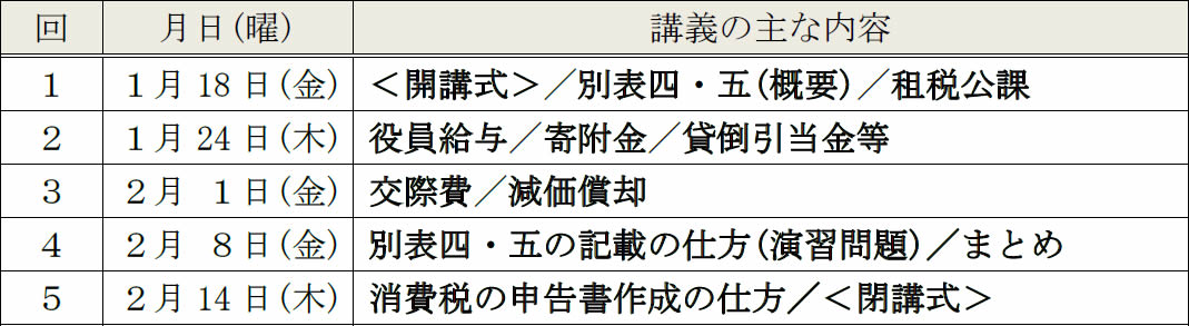 税務教室